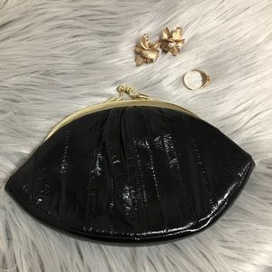 Vintage Gold and Black Clutch